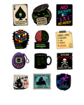 Cybersecurity Sticker Pack ( Pack of 3 | 36 Stickers)
