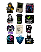 Cybersecurity Sticker Pack ( Pack of 3 | 36 Stickers)